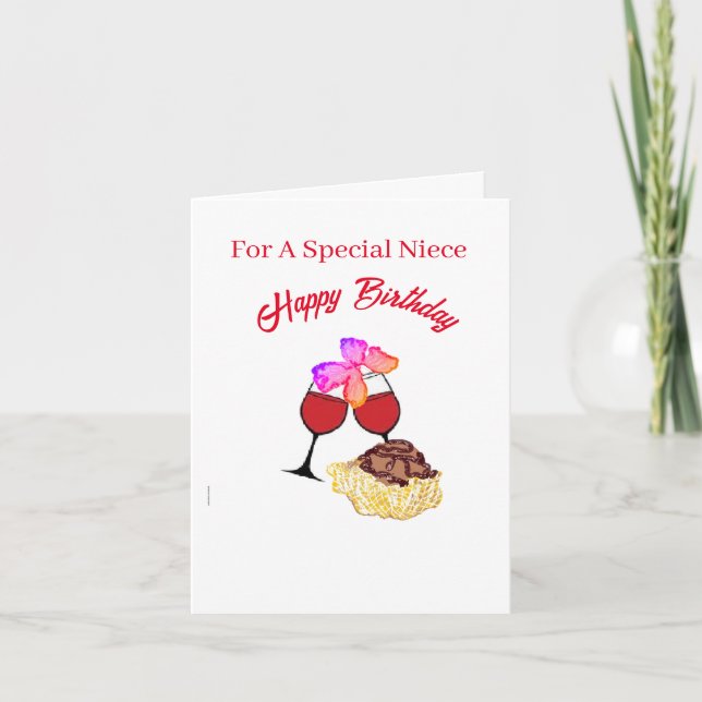 Birthday Card : Special Niece (Front)