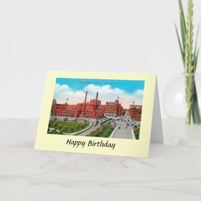 Birthday Card - St Louis, Missouri (Front)