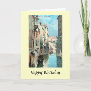 Birthday Card - Venice, Italy