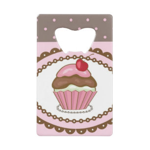 Birthday card with cupcake