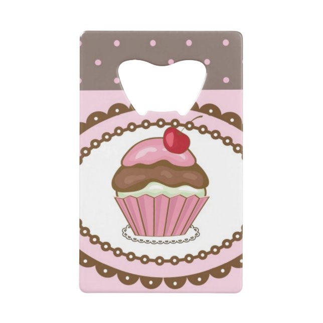 Birthday card with cupcake (Front)