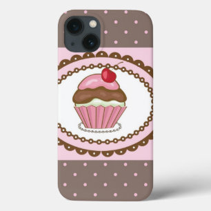 Birthday card with cupcake iPhone 13 case