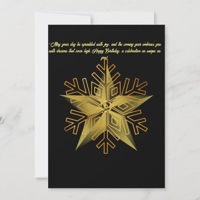 Birthday cards  (Back)