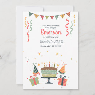 Birthday Celebration Invitation