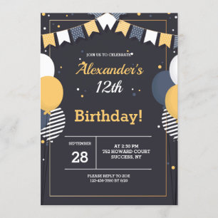 Birthday Celebration Invitation