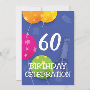 Birthday Celebration Invite for any Age
