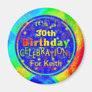 Birthday Celebration Magnets