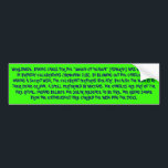 BIRTHDAY CELEBRATIONS ARE PAGAN 2 BUMPER STICKER<br><div class="desc">BIRTHDAYS ARE PAGAN</div>