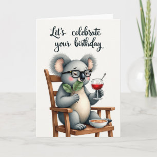 Birthday Cheer Koala Card
