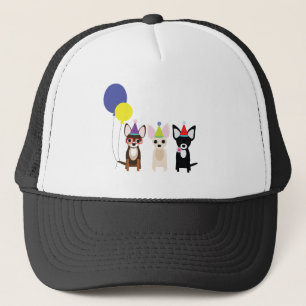 birthday-chihuahuas-stelieandco trucker hat