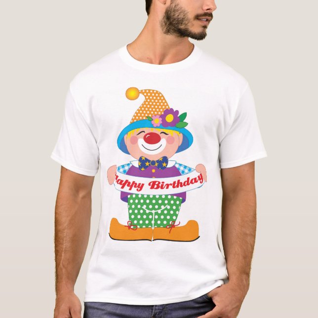 Birthday Clown T-Shirt (Front)