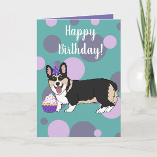 Birthday Corgi Card