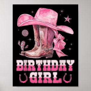 Birthday Cowgirl Western Birthday Girl Party Decor