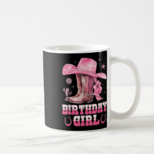 Birthday Cowgirl Western Birthday Girl Party Decor Coffee Mug