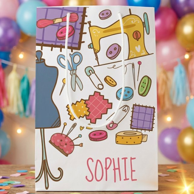 Birthday craft and art  medium gift bag (Creator Uploaded)