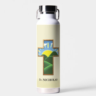 Birthday Cross Personalised Water Bottle