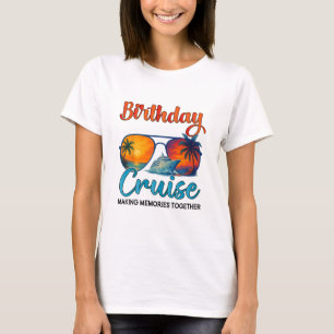 Birthday Cruise 2025 Family Birthday Cruise Groupe T-Shirt