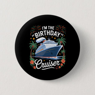 Birthday Cruise Matching Vacation Trocal Ocean 6 Cm Round Badge