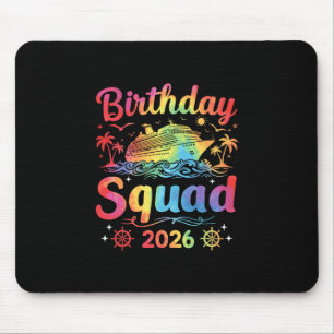 Birthday Cruise Squad 2026 Cruise Birthday Party V Mouse Pad