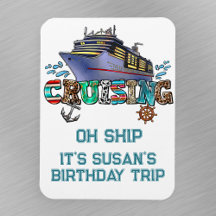 Birthday Cruising Personalised Oh Ship