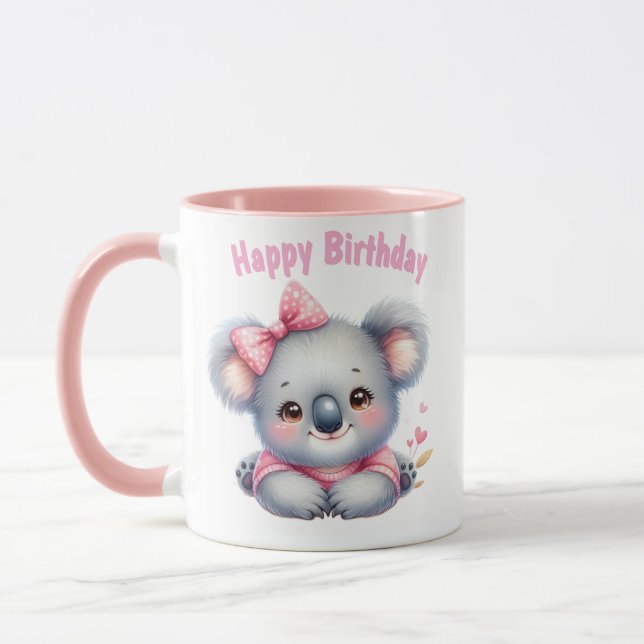 Birthday Cup with Koala  (Left)