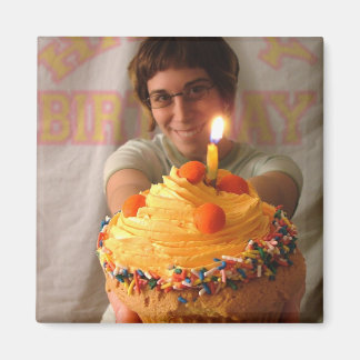 Birthday Cupcake Magnets