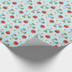 Birthday Cupcake Smooth Fox Terrier Wrapping Paper
