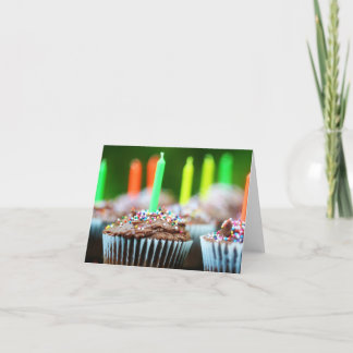 Birthday Cupcakes Card