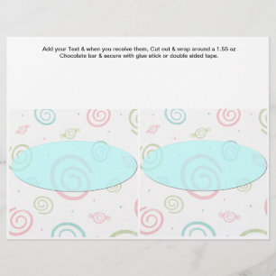 Birthday Custom Candy Bar Wrappers Party favours