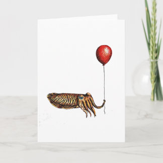 Birthday Cuttlefish Card