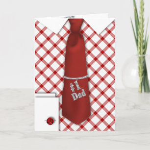 BIRTHDAY - DAD - TIE/SHIRT CARD