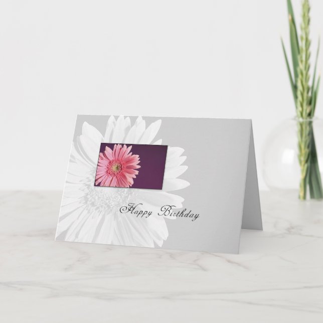 Birthday Daisy Card (Front)