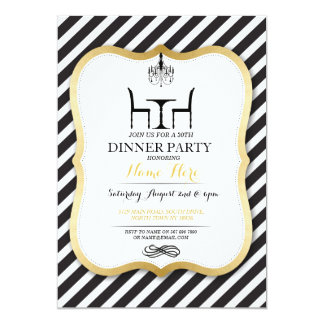 birthday dinner invitation