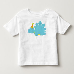 Birthday Dinosaur, Party Dinosaur, Party Hat, Dino Toddler T-Shirt