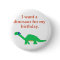 Birthday Dinosaur pin