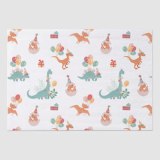 Birthday Dinosaur!  Tissue Paper
