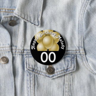 Birthday | DIY AGE | Customise 7.5 Cm Round Badge