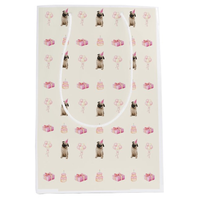 Birthday dog gift bag (Front)