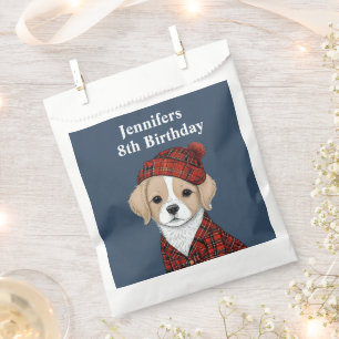 birthday dog in scottish Disguise Favour Bag