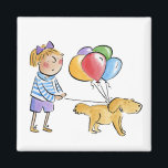 Birthday Dog Magnet<br><div class="desc">Birthday Dog</div>