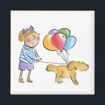 Birthday Dog Magnet<br><div class="desc">Birthday Dog</div>