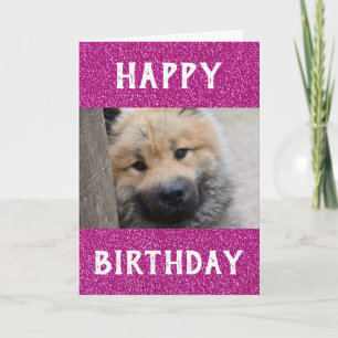 Birthday Dog Mum World's Best Ever Pet Photo Card