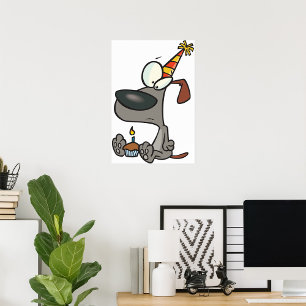 Birthday Dog Poster