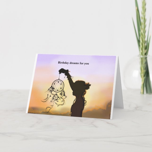 Birthday dreams card (Front)
