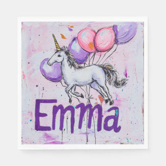 Birthday "Emma" Napkin