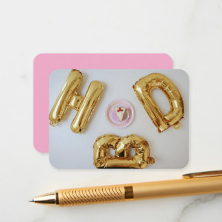 birthday enclosure card
