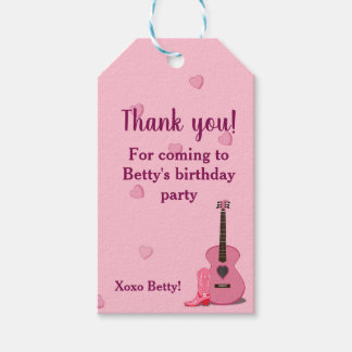 Birthday Era gift tag