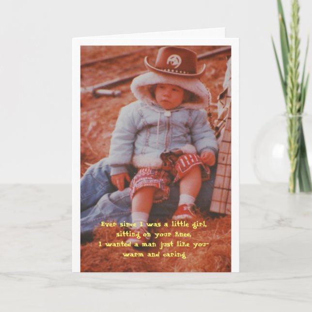 Birthday - Ever since I was a little girl,sitting Card (Front)