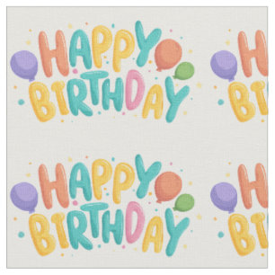 Birthday🎂 fabric 🎂
