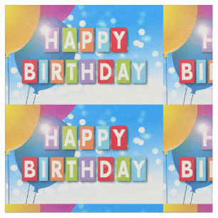 Birthday fabric !